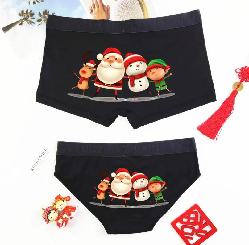 Christmas Family Couples Underwear