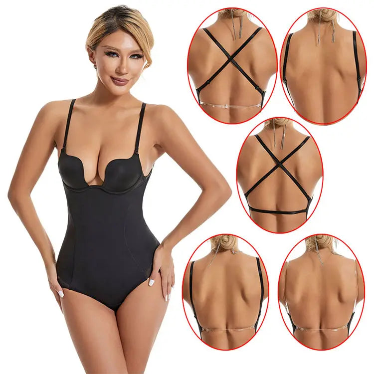 Backless Bra Shape Bodysuit Shapewear