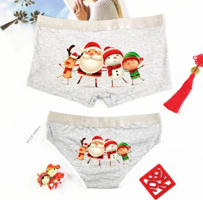 Christmas Family Couples Underwear